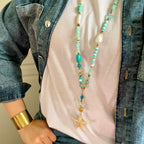 Long Turquoise Necklace