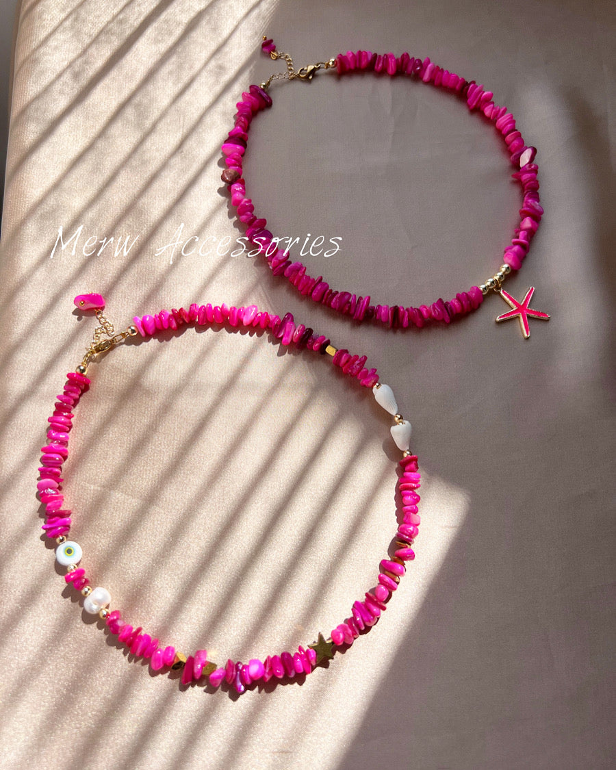 Pinky Stack Necklace