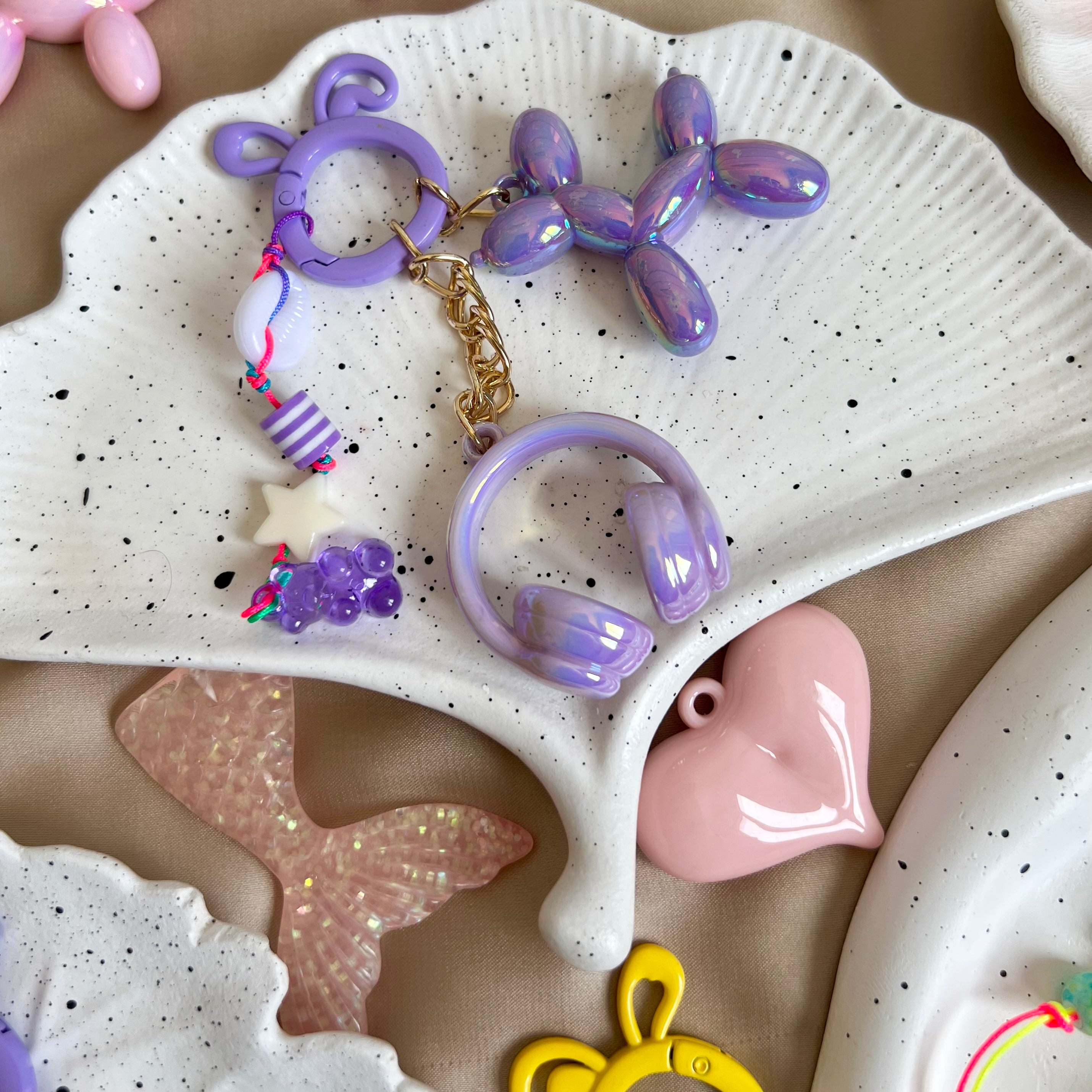 Purple Bag Chain