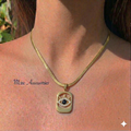 Square Eye Necklace