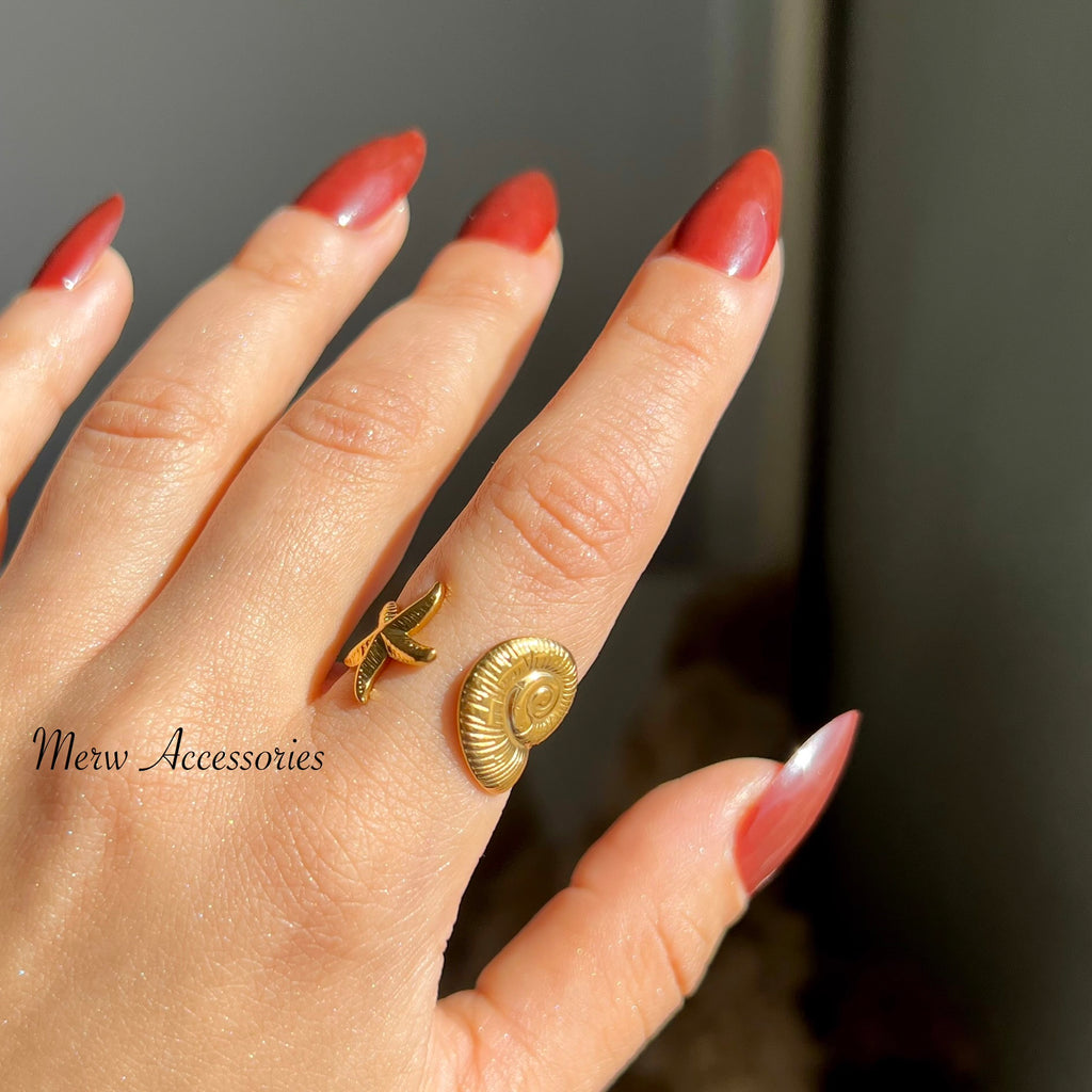 Star Shell Ring