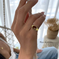 Double Star Pinky Ring