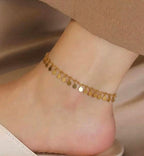 Small circles anklet
