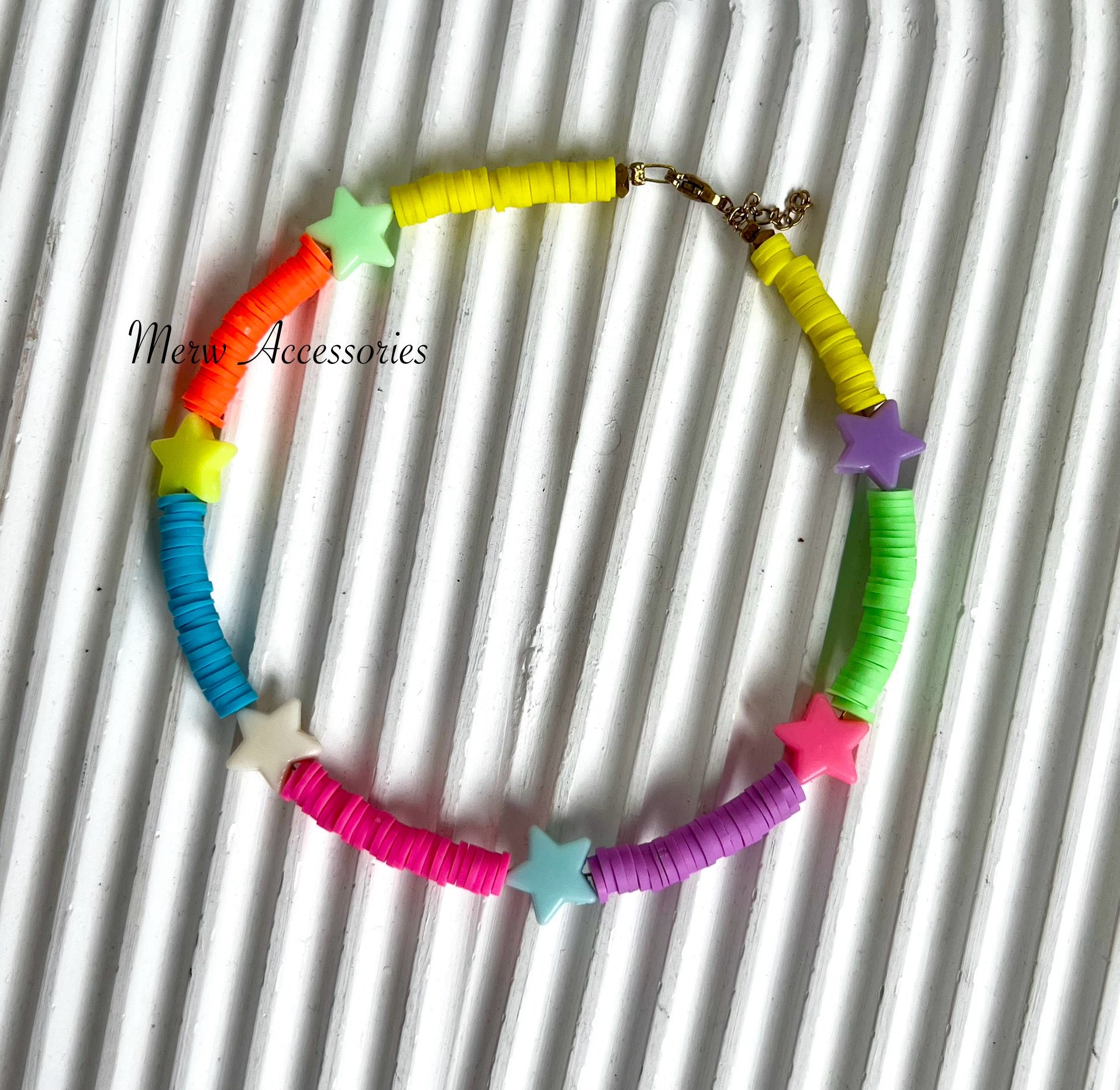 Colorful stars kids chocker
