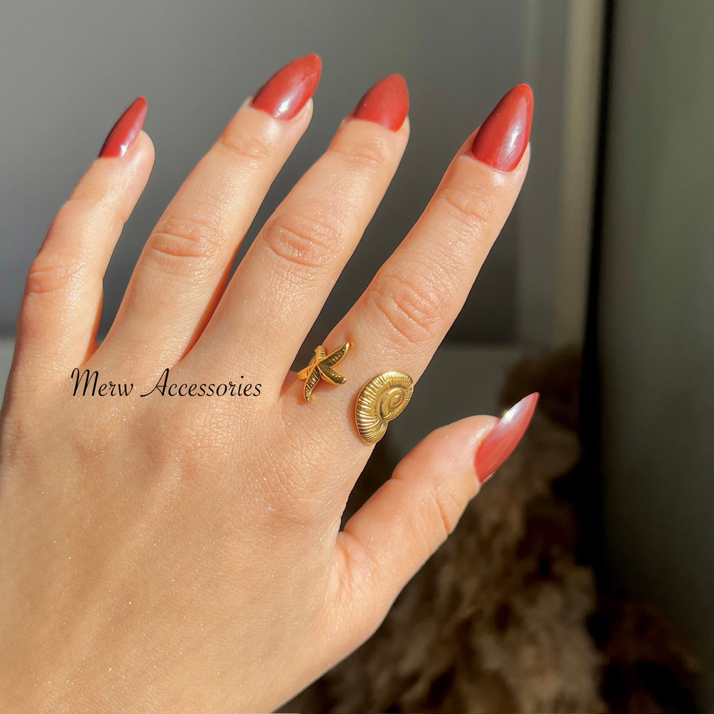 Star Shell Ring