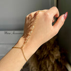 Transparent Crystal Hand Chain