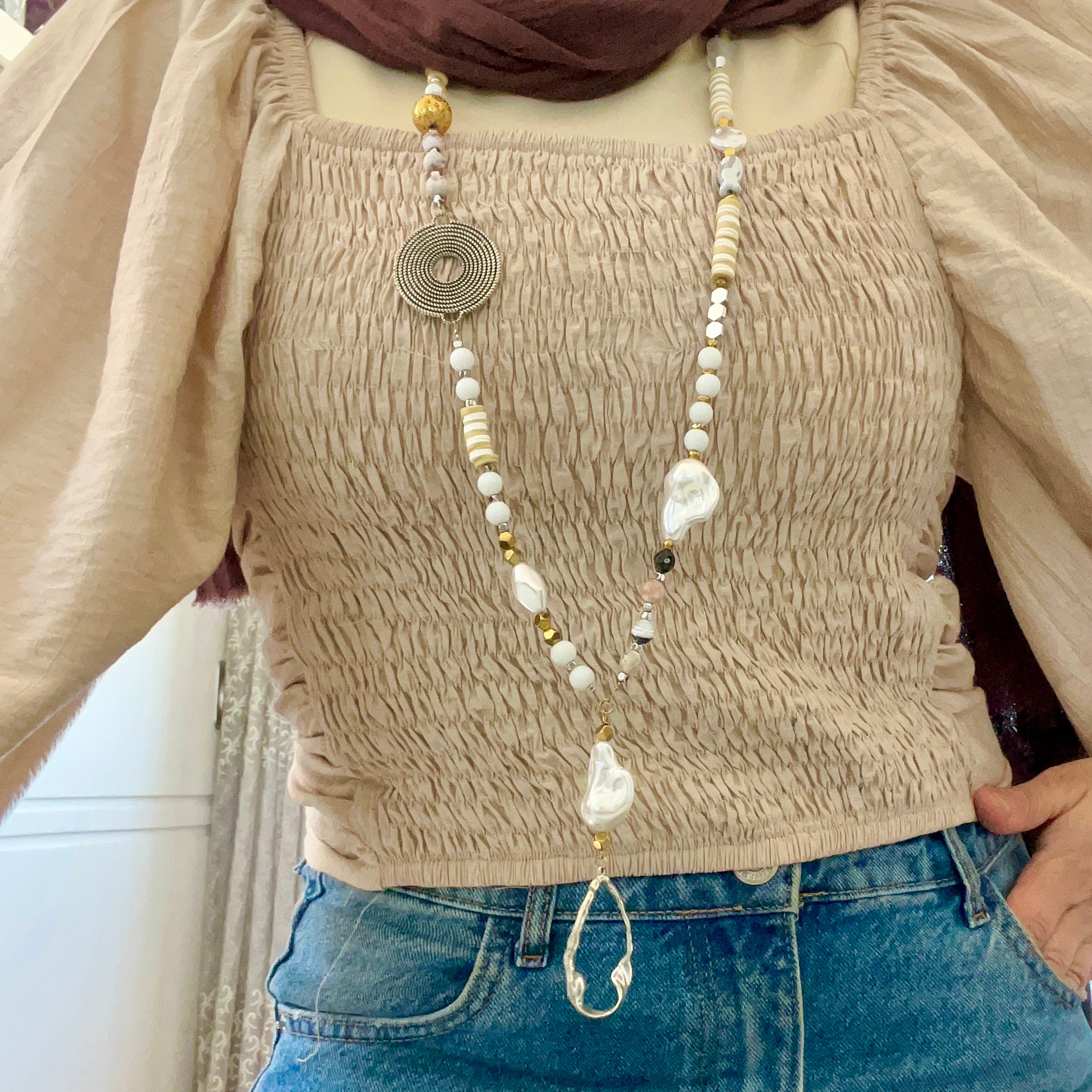 Long Unique Necklace