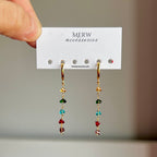 Colorful Stones Earring