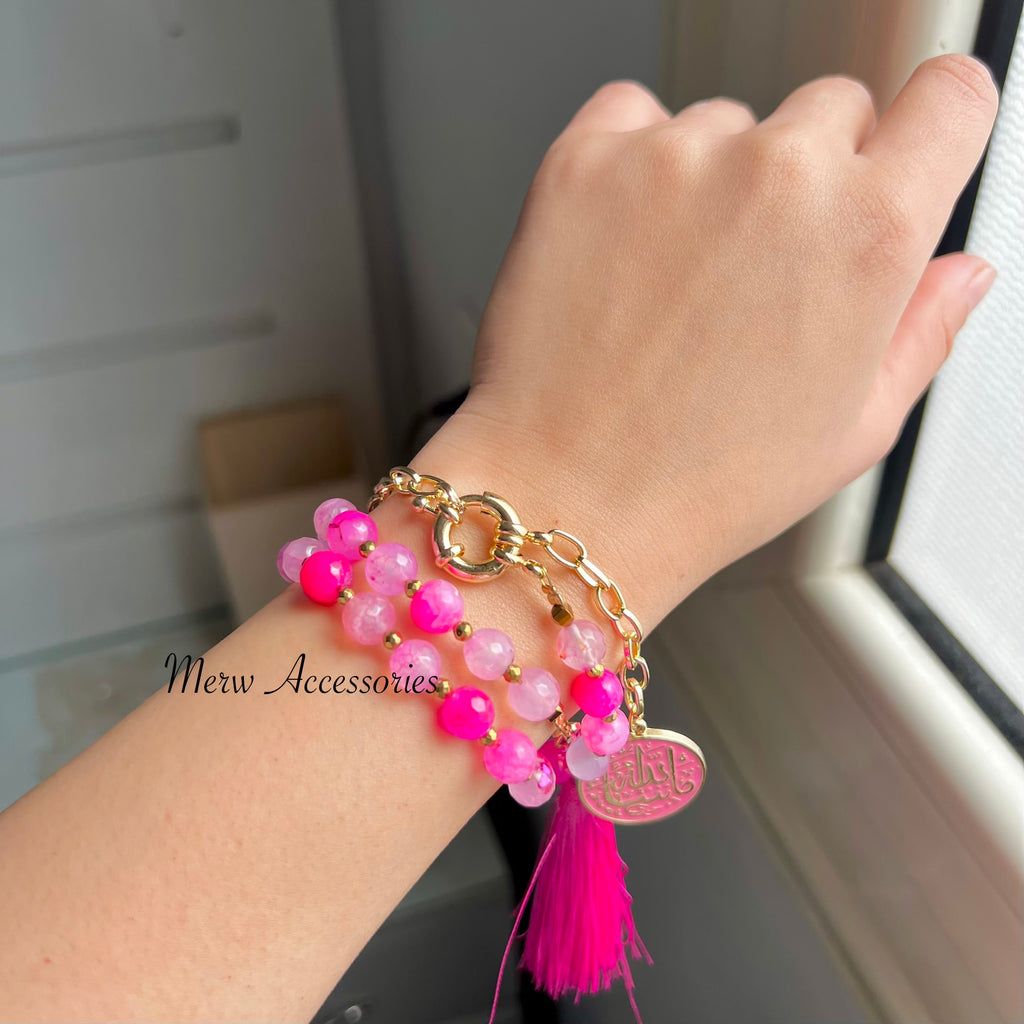 MSA Pink Sebha 33 Stones