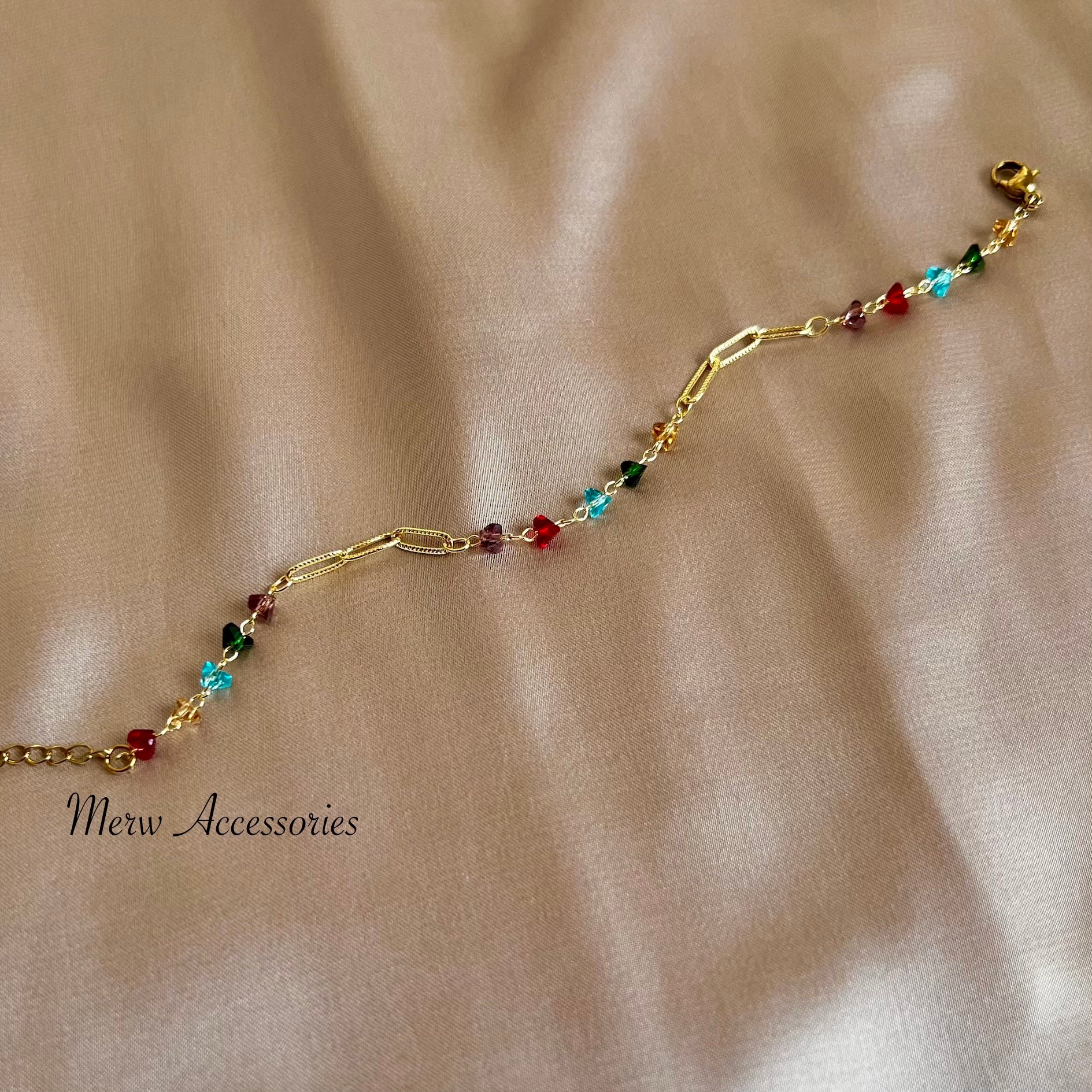 Colorful Santa Bracelet