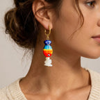 Colorful Fish Stainless Steel Earring
