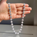 Silver Circles Bright Necklace