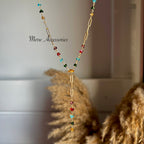 Colorful Drop Necklace
