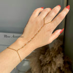 Transparent Crystal Hand Chain