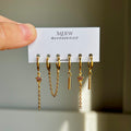Classy Stars Piercing Set