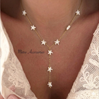Star Drop Necklace