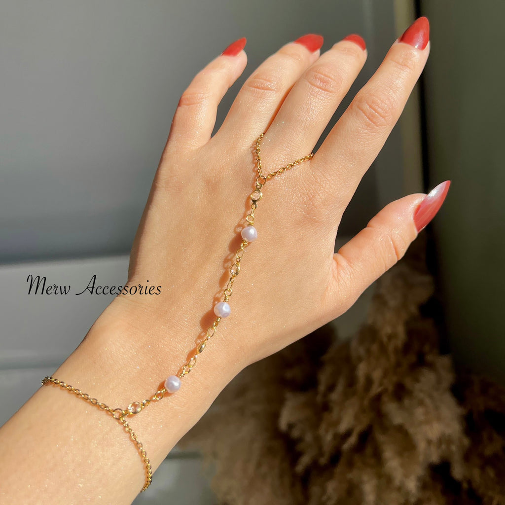 Pearl Hand Chain