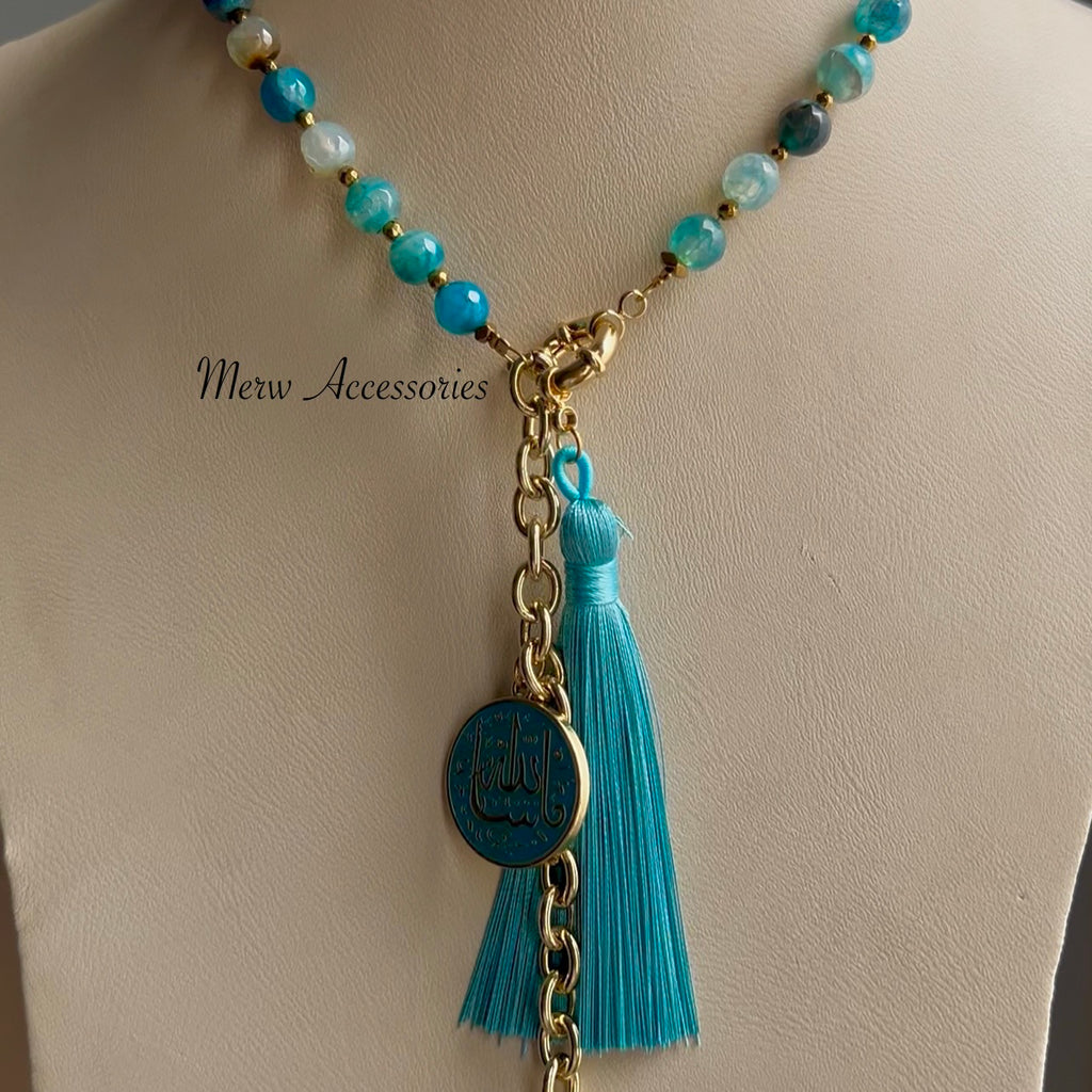 MSA Turquoise Sebha 33 Stones