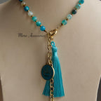 MSA Turquoise Sebha 33 Stones