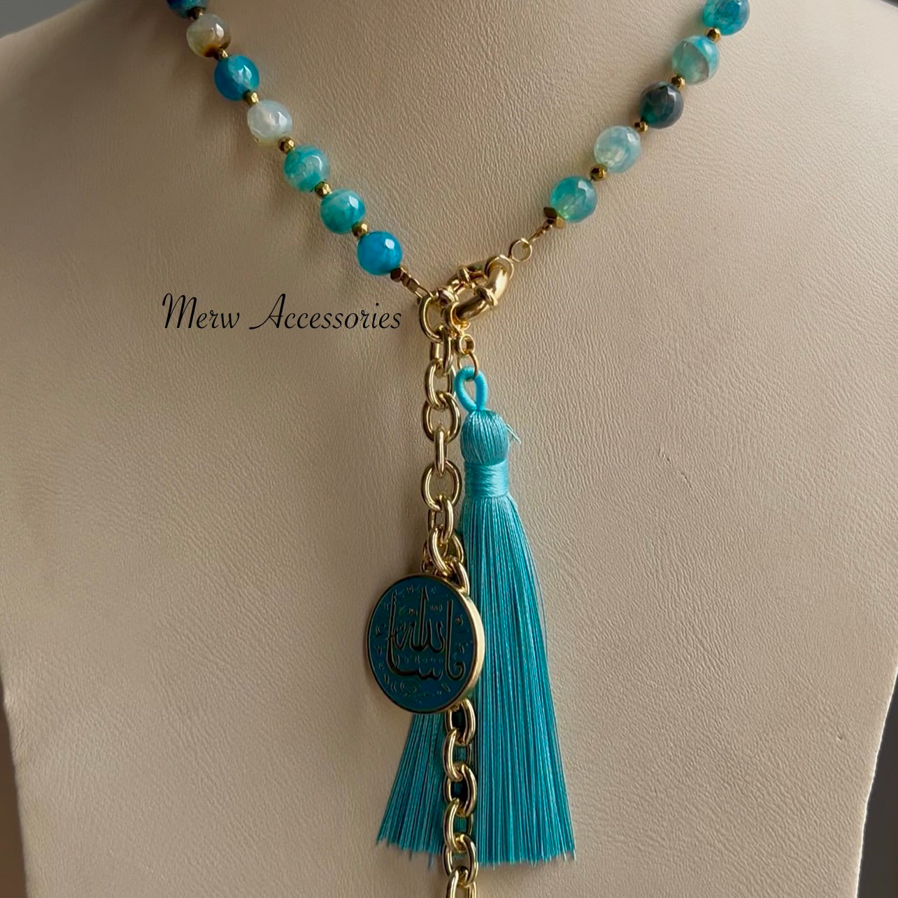 MSA Turquoise Sebha 33 Stones