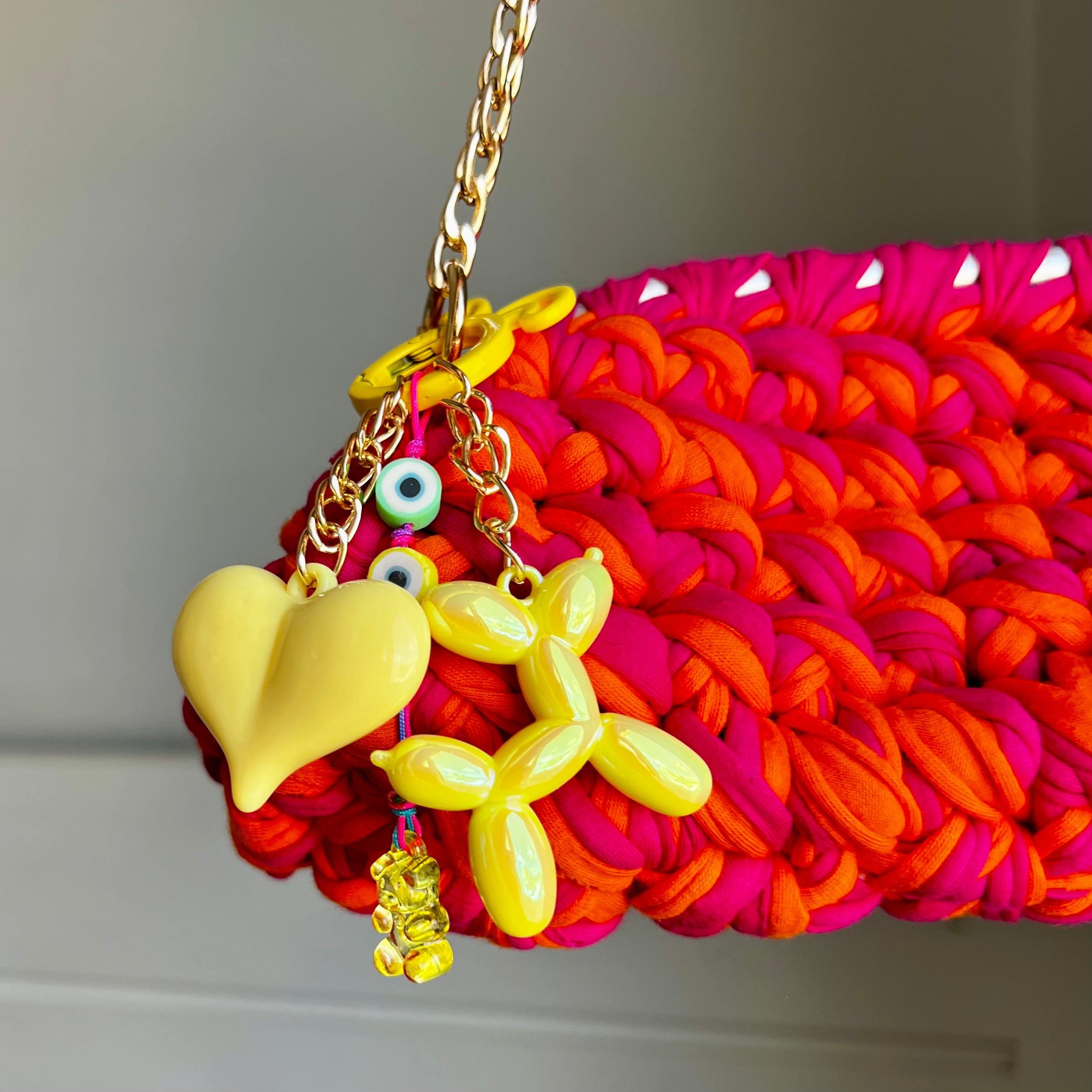 Lemon puppy Bag Chain