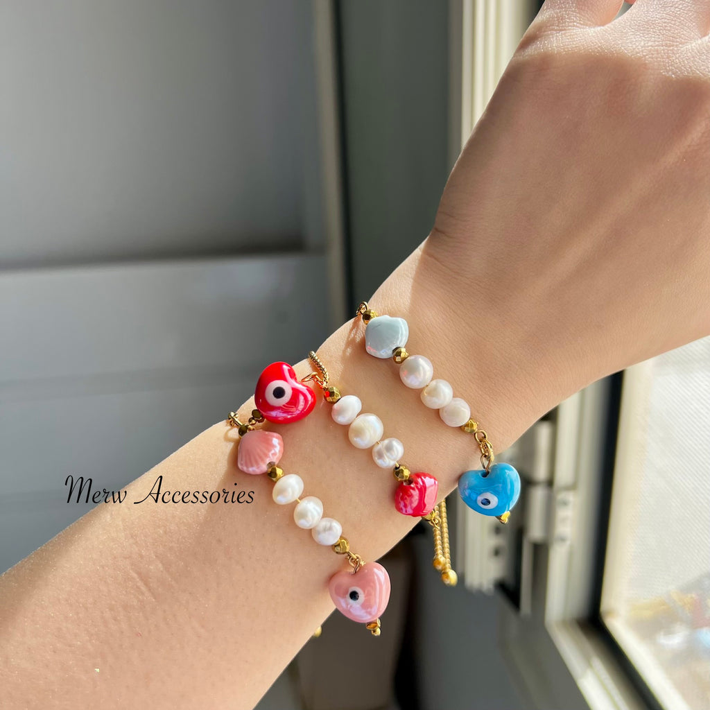 Eye Heart Bracelet