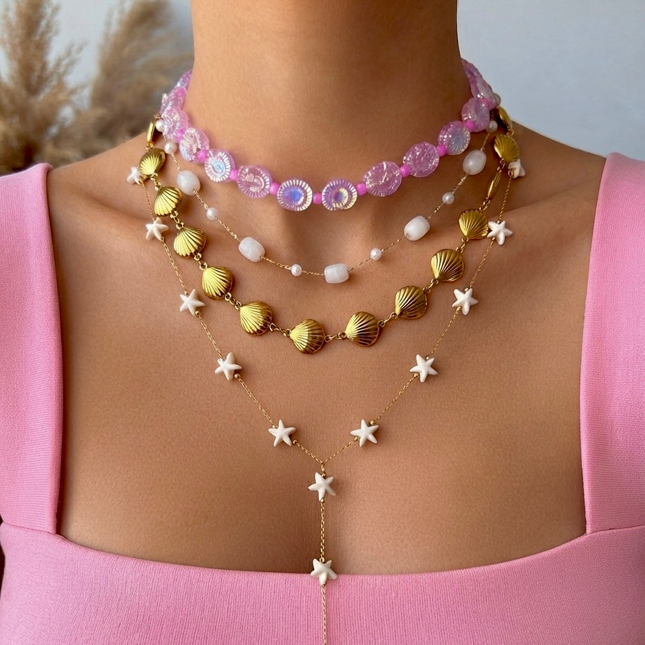 Rose Shell Stack