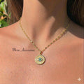 Gold Eye Necklaces
