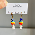 Colorful Fish Stainless Steel Earring