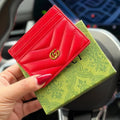Mirror G Red Cardholder