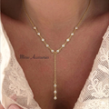 Crystal Drop Necklace