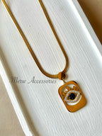 Square Eye Necklace