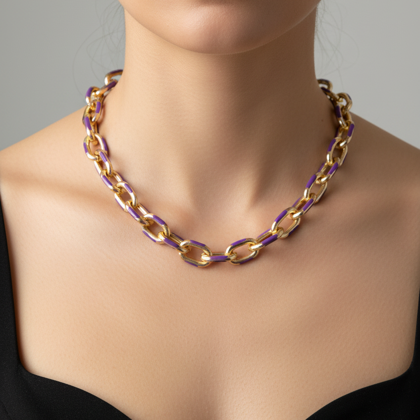 Purple Necklace