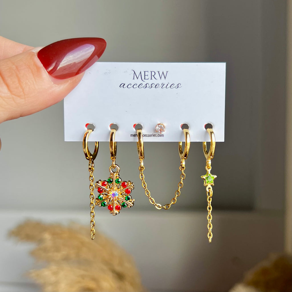 Christmas Piercing Set