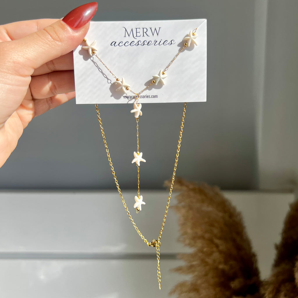 Star Drop Necklace