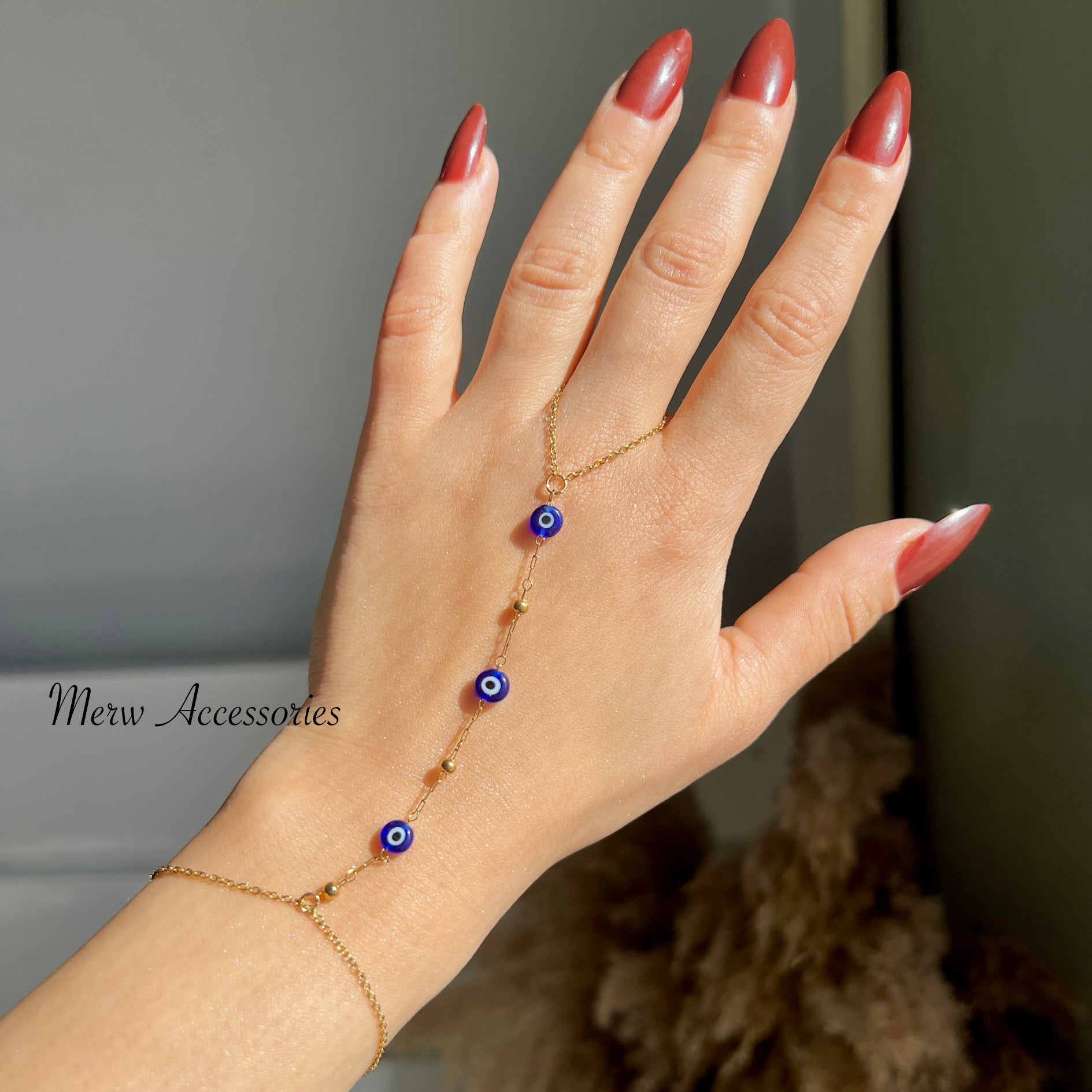 Evel Eye  Hand Chain