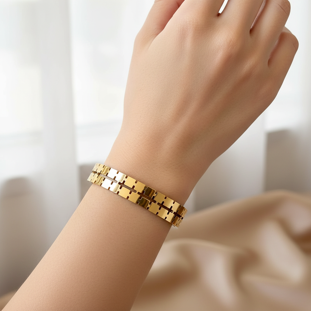 Double Square Bangle