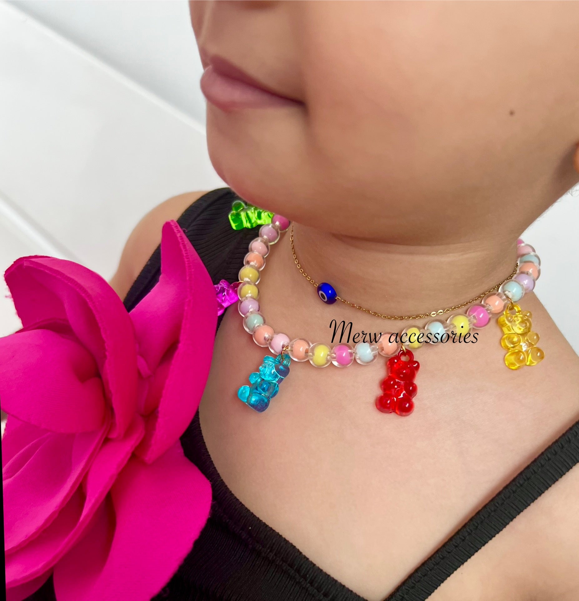 Gummy kids necklace