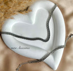 Silver Grommet Necklace
