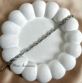 Rope silver bracelet