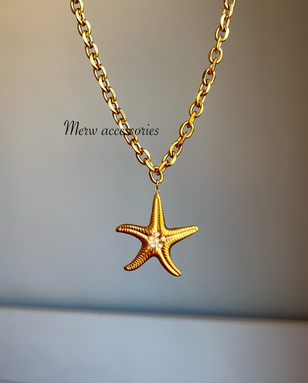 Starfish necklaces