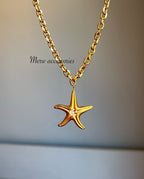 Starfish necklaces