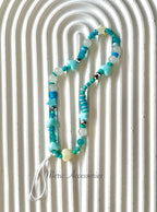 Turquoise short mobile chain