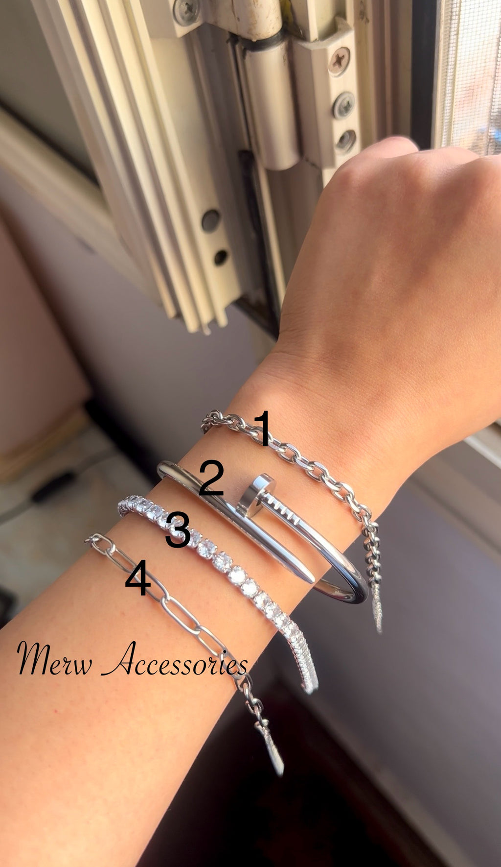 Silver bracelets 2