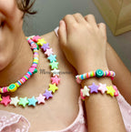 Colorful stars kids chocker