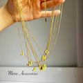 Simple letter necklace