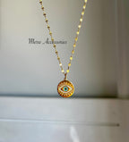 Gold Eye Necklaces