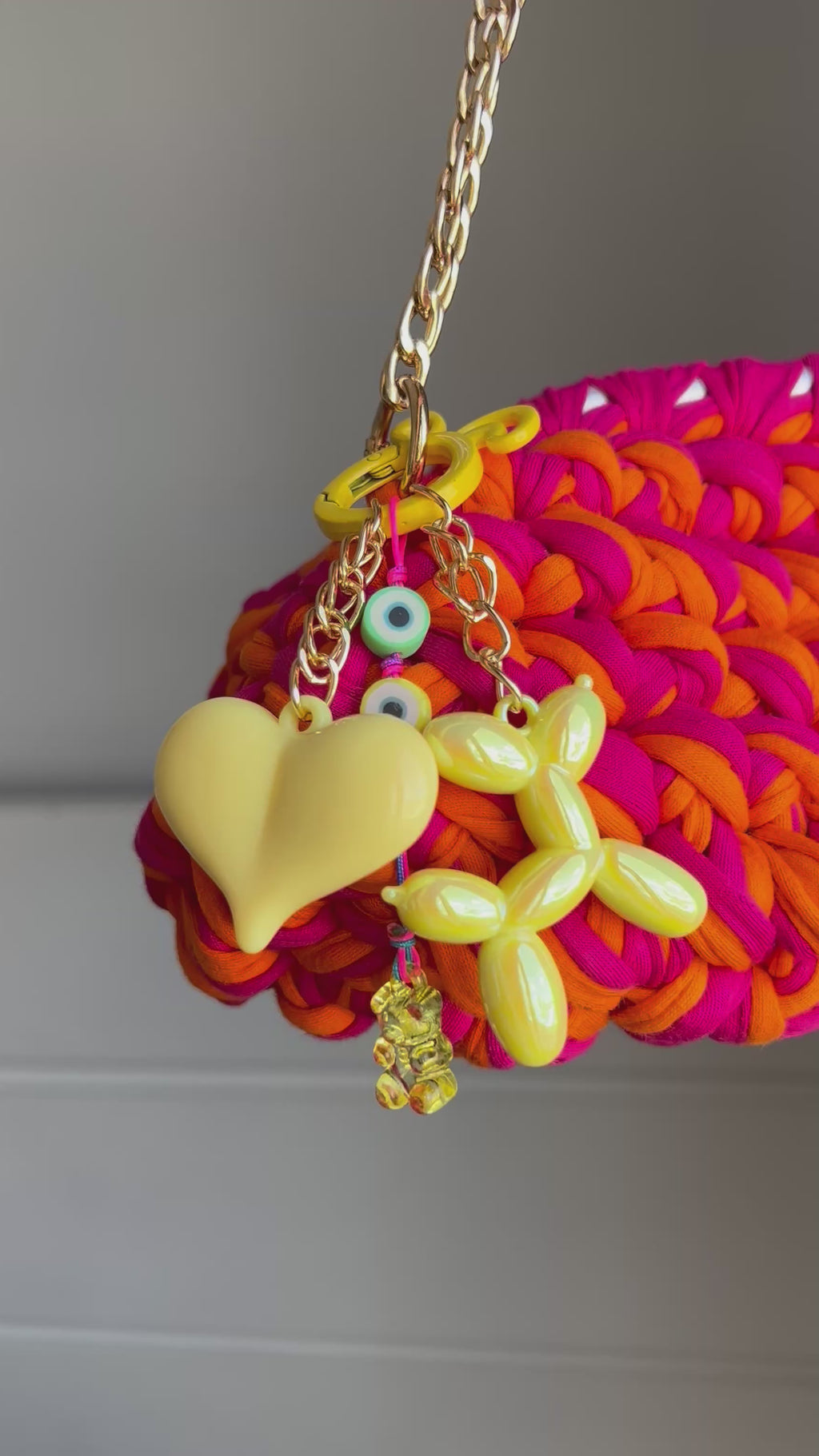 Lemon puppy Bag Chain
