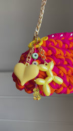 Lemon puppy Bag Chain