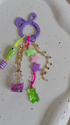Green Fish Bag Chain